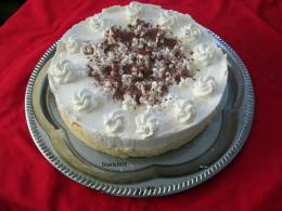 Francia krémes torta